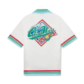 Casa Way World Series kortärmad silkesskjorta