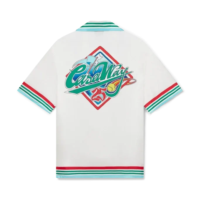 Casa Way World Series kortärmad silkesskjorta