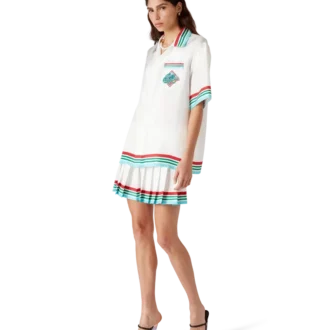 Casa Way World Series plisserad silkekjol