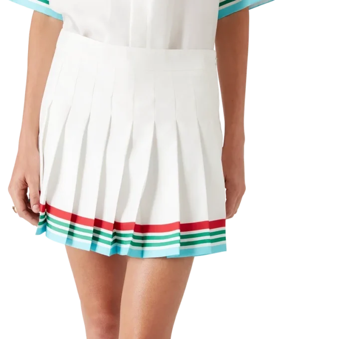 Casa Way World Series plisserad silkekjol