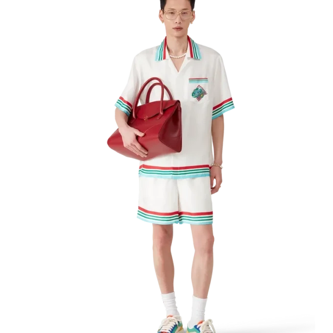 Casa Way World Series silk Shorts