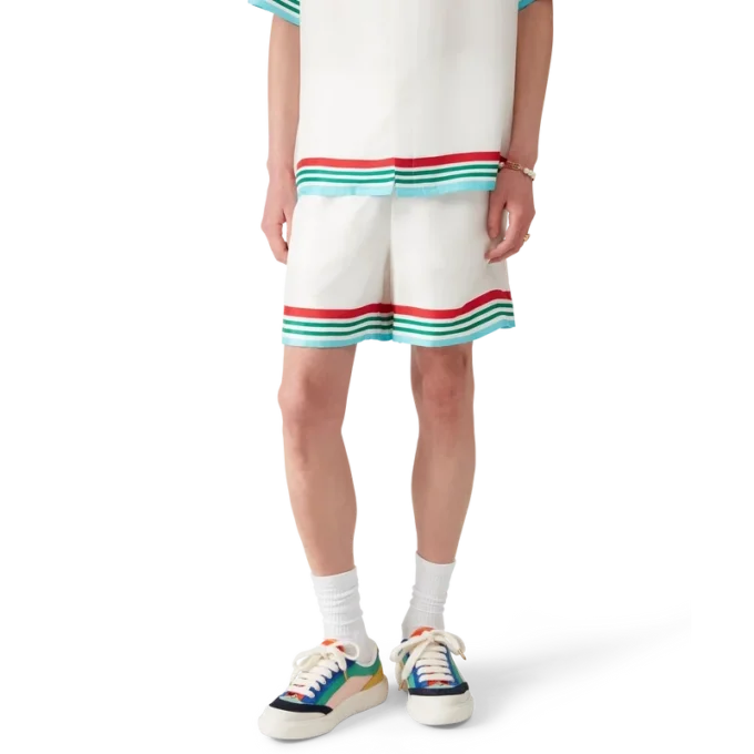 Casa Way World Series silk Shorts