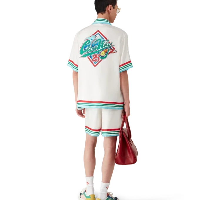 Casa Way World Series silk Shorts