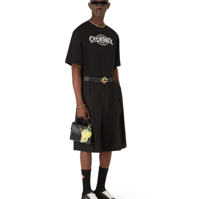 Casablanca Chrome Oversized Short Sleeve T-shirt