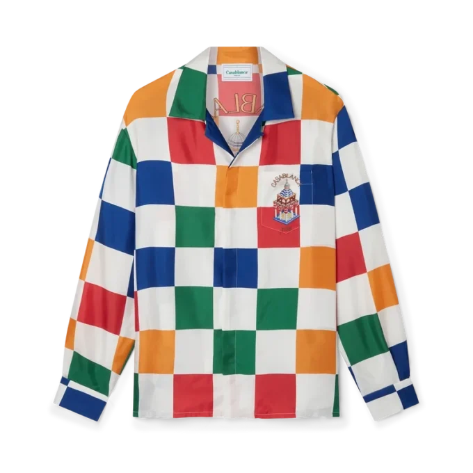 Casablanca Primary Check-skjorta Casablanca Primary Check-skjorta