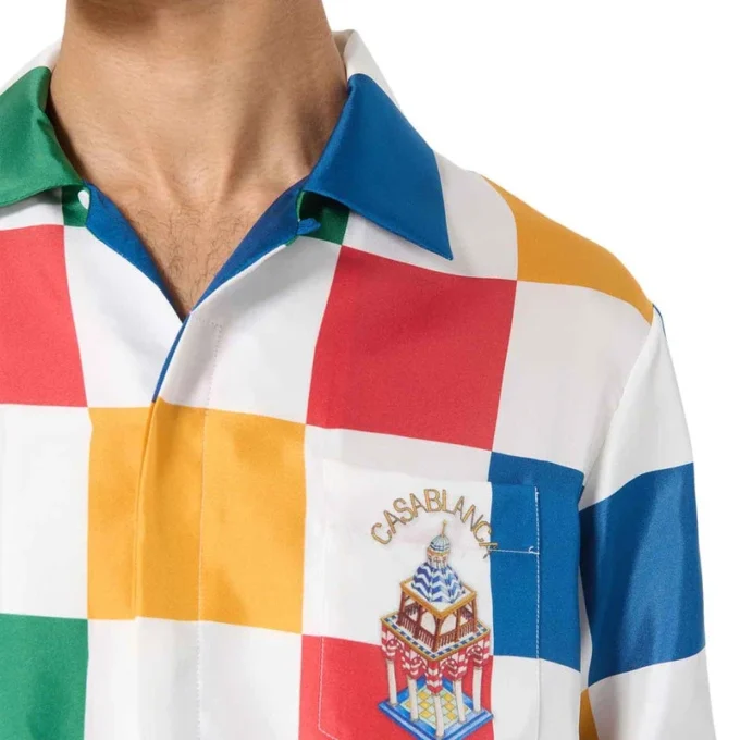 Casablanca Primary Check-skjorta Casablanca Primary Check-skjorta