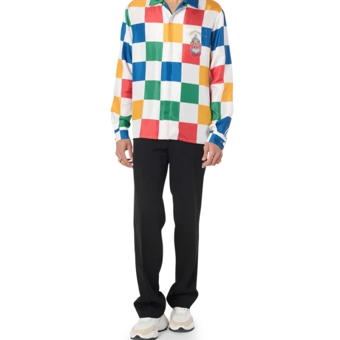 Casablanca Primary Check-skjorta Casablanca Primary Check-skjorta