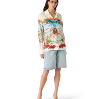 Chateau långärmad linneskjorta