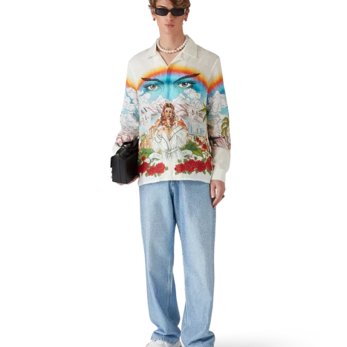 Chateau långärmad linneskjorta Chateau långärmad linneskjorta