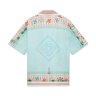 Copacabana kortärmad silkesskjorta