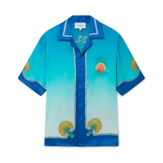 Coquillage Colora silkskjorta