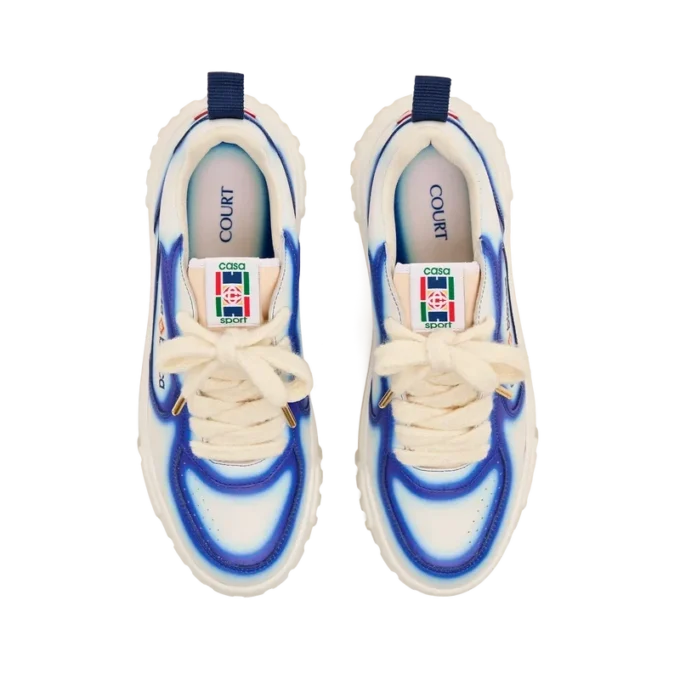 Court Blue Fade-sneakers för herr