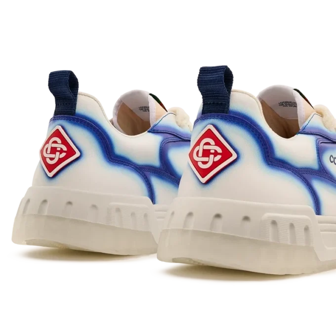 Court Blue Fade-sneakers för herr