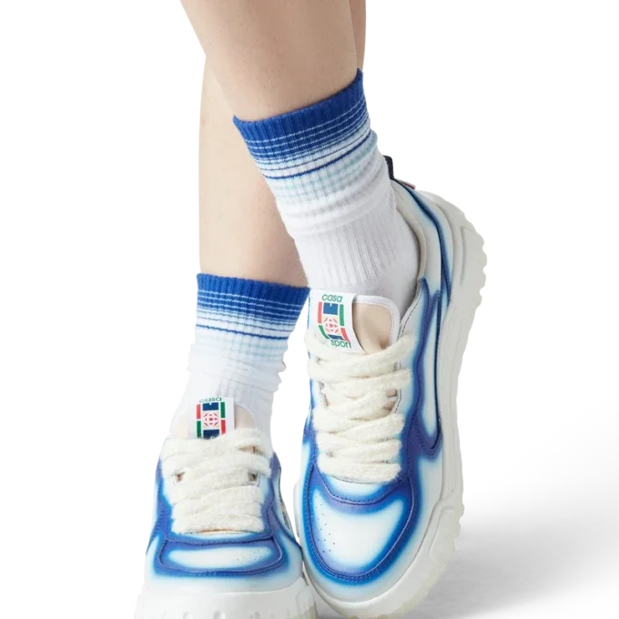 Court Blue Fade-sneakers för dam