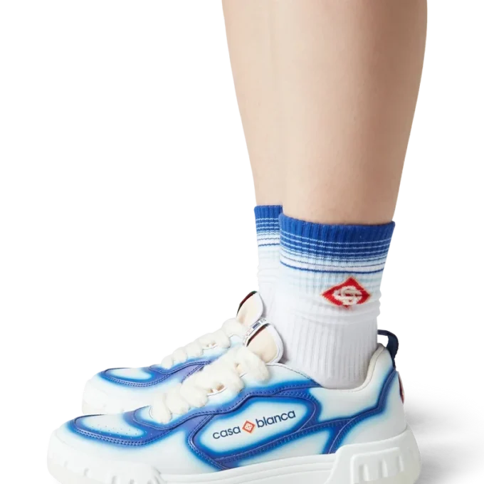 Court Blue Fade-sneakers för dam