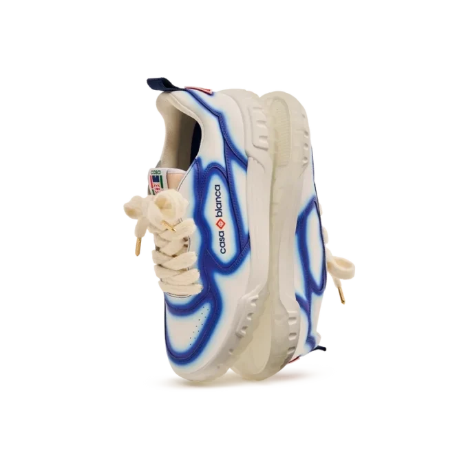 Court Blue Fade-sneakers för herr