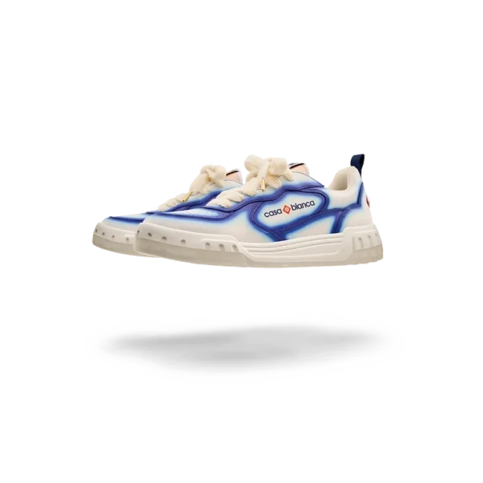 Court Blue Fade-sneakers för herr