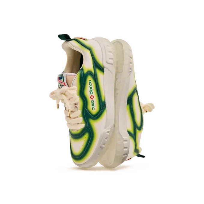 Court Green Fade-sneakers för dam