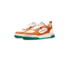 Court orange & vit sneaker för dam