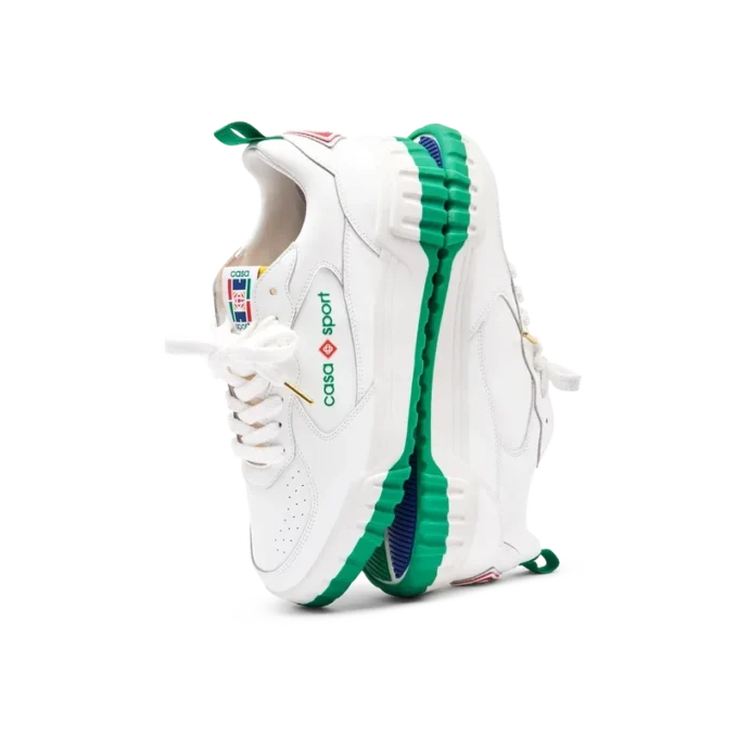 Court White & Green Sneaker för dam