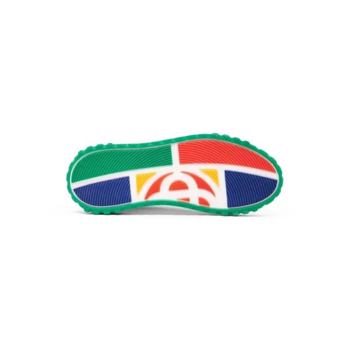 Court White & Green Sneaker för dam