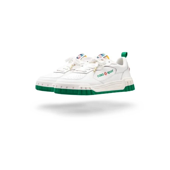 Court White & Green Sneaker för dam