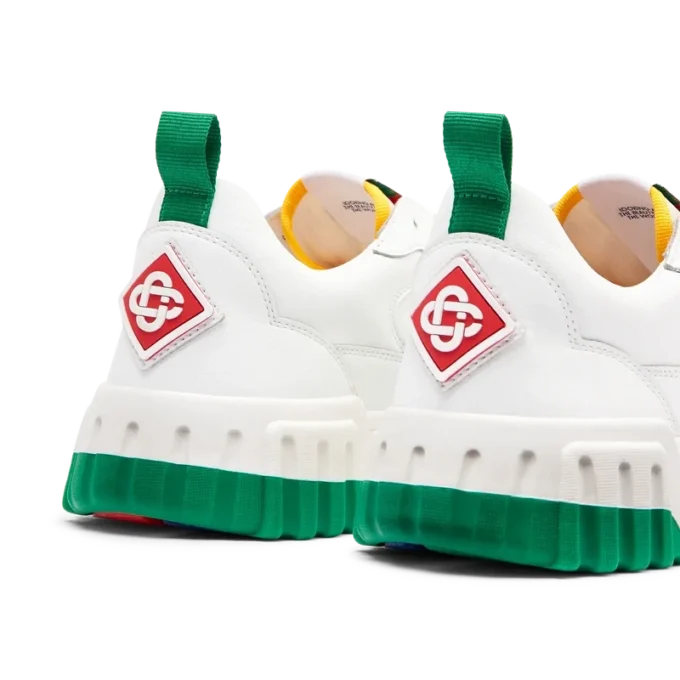 Court White & Green Sneaker för dam