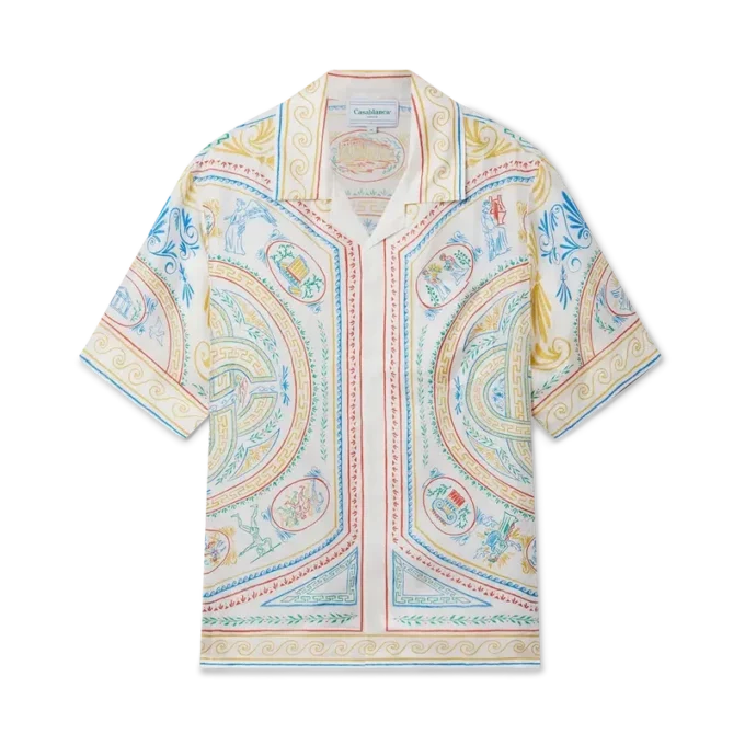 Crayon Vase silkskjorta