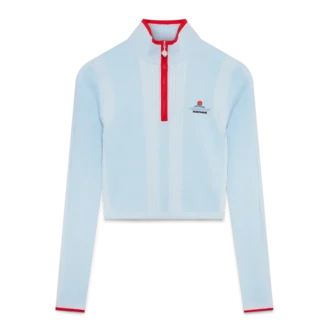 Crop top i merinoull för skidåkning