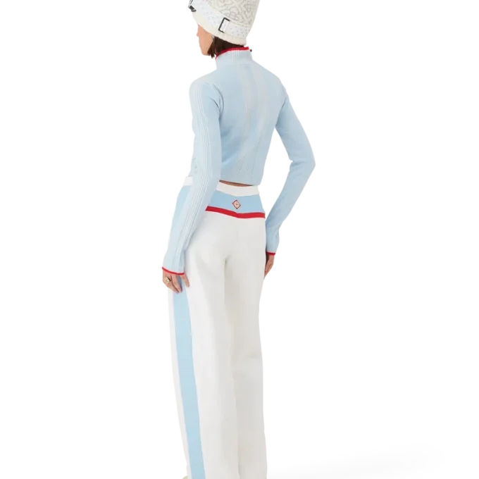 Crop top i merinoull för skidåkning Crop top i merinoull för skidåkning