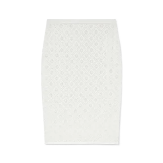 Crystal Monogram Knit Kjolar