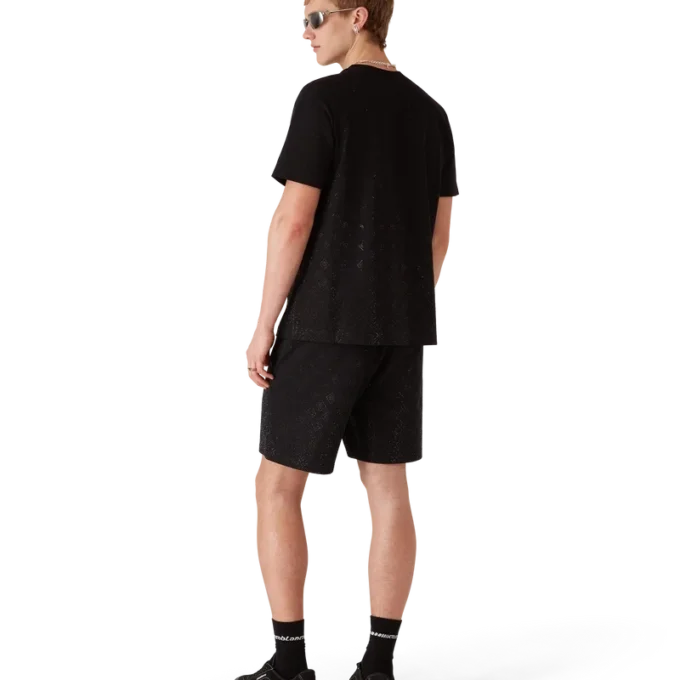 Crystal Monogram-sweatshorts