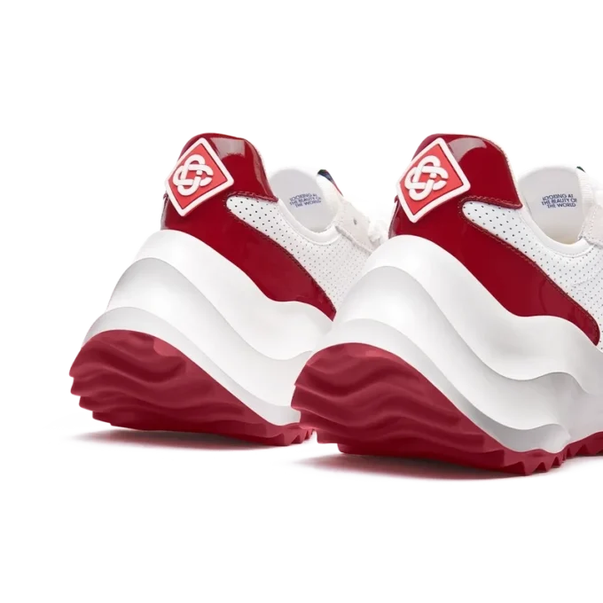 Damsko Atlantis i vitt och Haute Red