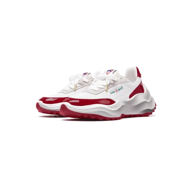 Damsko Atlantis i vitt och Haute Red