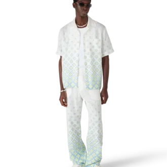 Degrade Monogram kortärmad linneskjorta