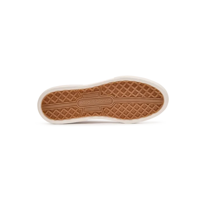 Del Mar vit sneaker för herr