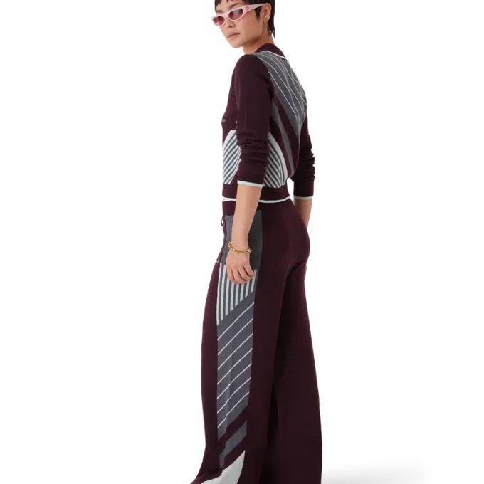 Diagonal Tennis Merino-byxor