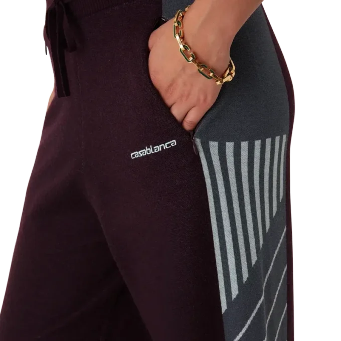 Diagonal Tennis Merino-byxor