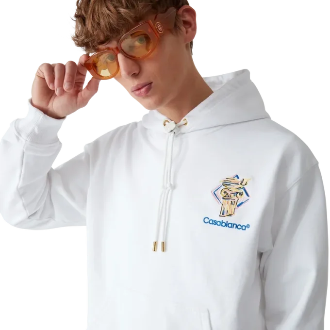 Diamond Column-tröja med huva