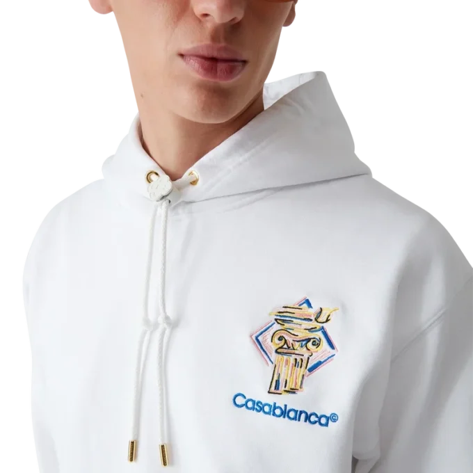 Diamond Column-tröja med huva