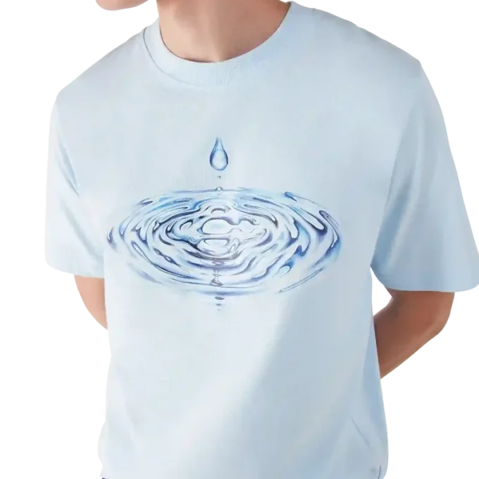 Drip Logo kortärmad T-shirt
