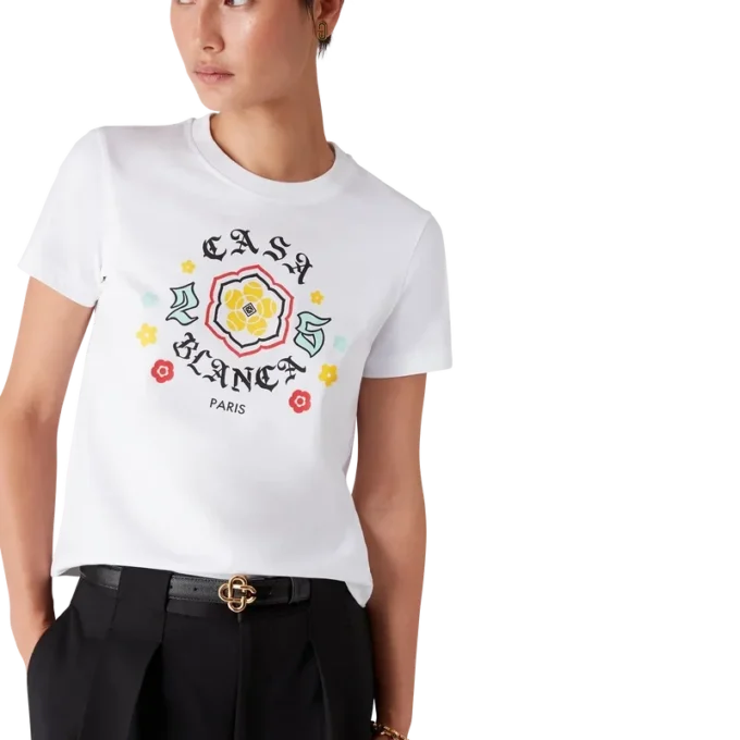 Emblem Fitted kortärmad T-shirt