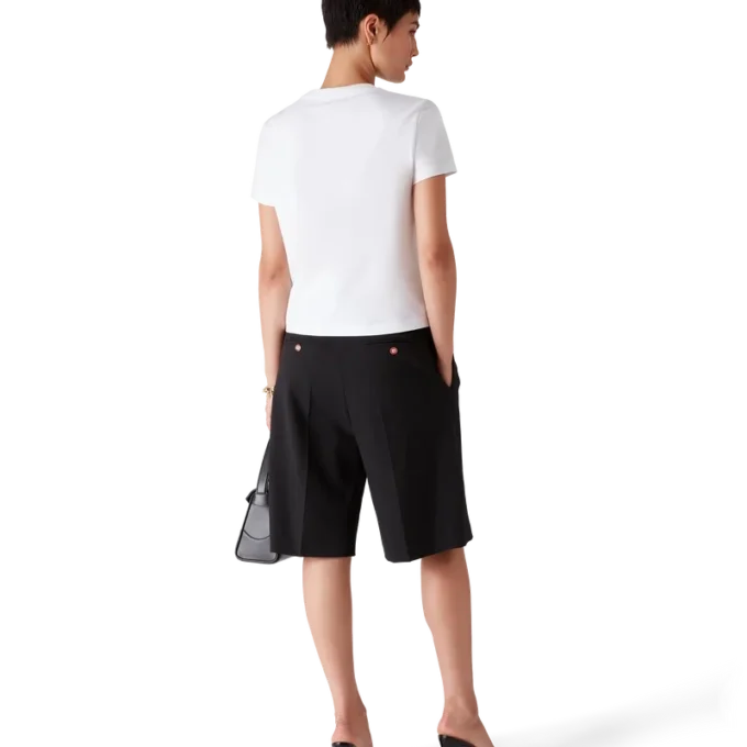 Emblem Fitted kortärmad T-shirt