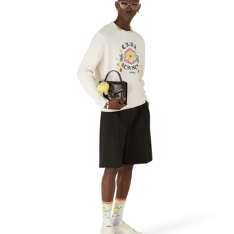 Emblem Merino Knit Crew Neck