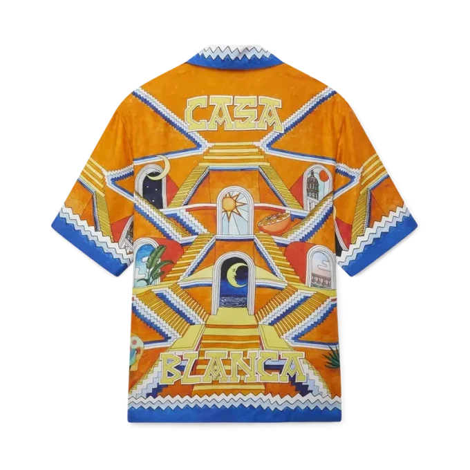 Escalier Infini silkskjorta