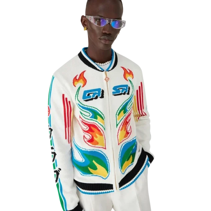 Flame Laurel bomullströja från Casa Club Flame Laurel bomullströja från Casa Club