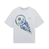 Flaming Tennis Ball Oversized kortärmad T-shirt