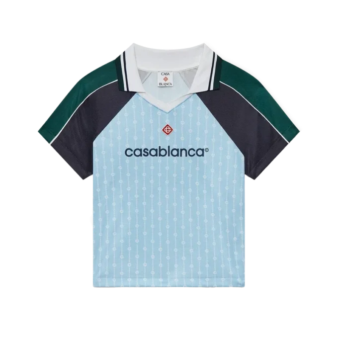 Fotbollskjorta med randigt mönster