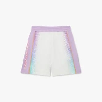 Fotbollsshorts i mesh med glasgradient