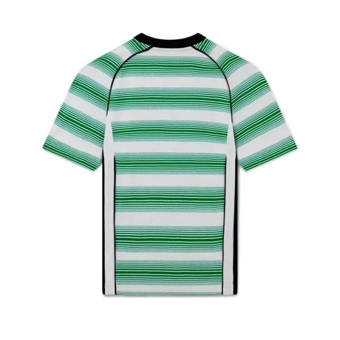 Fotbollst-shirt med paneler i gradientrandigt mönster